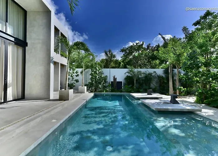 Brutalist 7br Masterpiece Design, Luxury Pool * Tulum