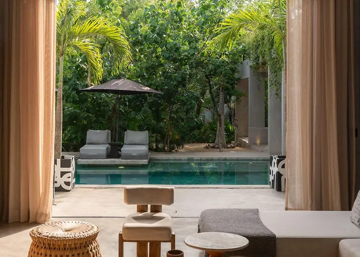 Brutalist 7br Masterpiece Design, Luxury Pool Holiday home Tulum
